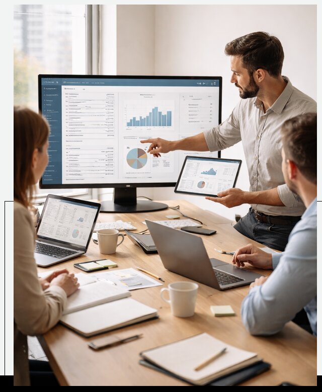 Разработка и внедрение ERP систем под бизнес в Лесне