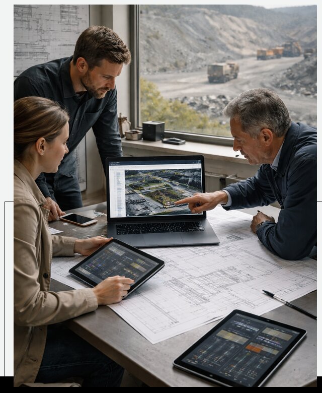 Разработка и внедрение систем для горнодобычи в Лесне