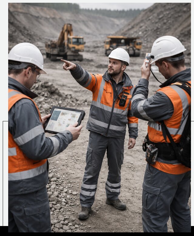 Система контроля персонала для горнодобывающей отрасли в Лесне