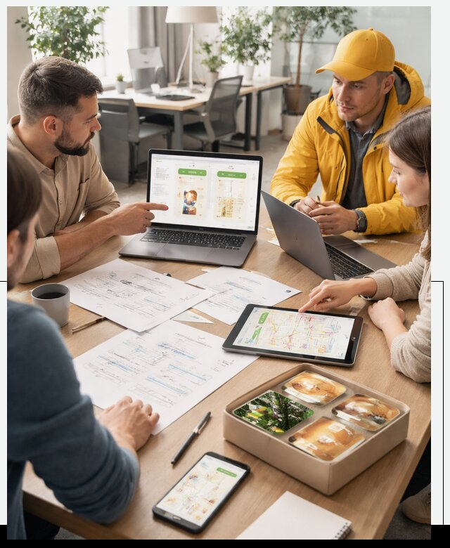 Разработка агрегатора доставки еды в Лесне от 15593 р., АвикейЛсн